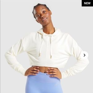 Whitney Simmons x gymshark hoodie unbleached LARGE